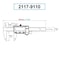 H & H Industrial Products Dasqua 0-200mm/0-8" Metal Housing Large Screen Digital Caliper 2117-9110 - alternate 2